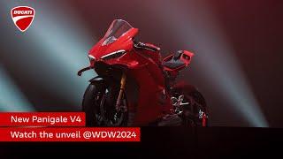 Unveiling the new Panigale V4 at World Ducati Week 2024