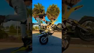 Crazy Dirt Bike Wheelie