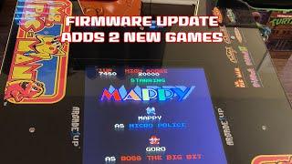 Mappy and Pac and Pal Added to Ms Pac-Man Arcade1up Head to Head