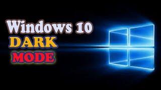 How to enable dark mode on windows 10||Technical Rishy