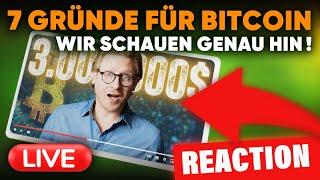 KURSZIEL: 3 MILLIONEN DOLLAR PRO BITCOIN!? Meine Reaktion auf @mario.lochner