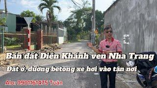 Bán đất Diên Khánh ven Nha Trang 580 triệu, đất thổ cư đường xe hơi