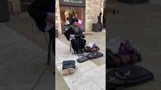 Israel Jerusalem Street performer video short
