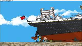 Floating Sandbox restoring RMS Britannic