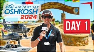 EAA AirVenture Oshkosh 2024 Day 1 | Getting Settled In