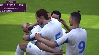 Dmitriy Shomko long strike. PES2020 mobile. Дмитрий Шомко. Гол с дальней дистанции.