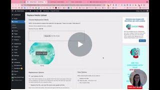 FAVE PLUGINS: Replacing images using the Enable Media Replace WordPress plugin