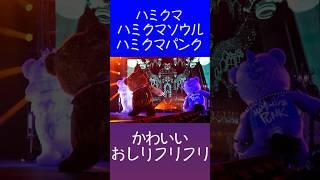 ハミクマファミリーのかわいいおしりフリフリです　#ハミクマ #ハミクマソウル #ハミクマパンク #ユニバハロウィン #usjハロウィン