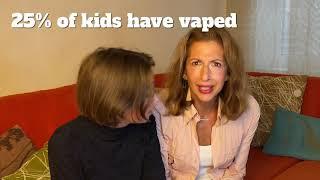 Alysia Reiner Raises Awareness about Dangers of Youth Vaping