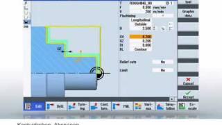 Tutorial Sinumerik 828D Drehen mit ShopTurn