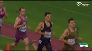 Jakob Ingebrigtsen 1,500m race at the Diamond League Lausanne 23-08-2024