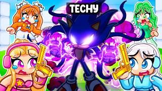 Techy Turns Into DARK Sonic In Roblox Rivals…