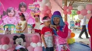 Hiro dan Badut Ultah kaka Yasmin