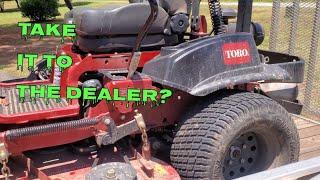 Exmark lazer z, Toro z master 3000 series zero turn mower hydro oil and filter change