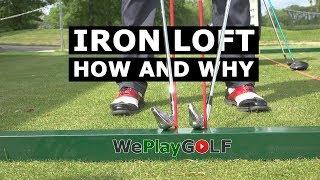 Golf tip: Control the loft of your IRONS - This is why you can PUNCH DOWN onto the golf ball