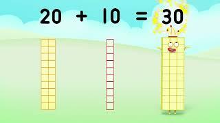 4.24 DAS LAND DER RIESEN | Mathe für Kinder | @numberblocksdeutschOffizieller