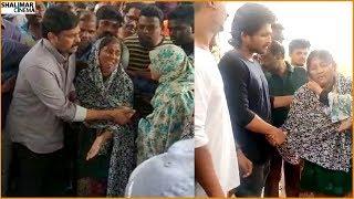 Mega Star Chiranjeevi & Allu Arjun Visited Mega Fans President Noor Bhai Family || Shalimarcinema