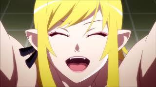 Shinobu Cheerfully Spins Araragi Around