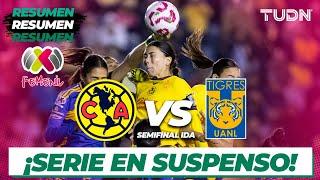 HIGHLIGHTS | América vs Tigres | Liga Mx Femenil AP2024-4tos | TUDN