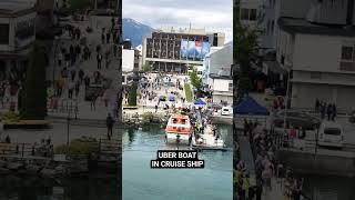 UBER boat in cruise ship #viral #seaman #trendingshorts #travel #cruiseship #ship @arloveda.channel