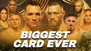 I made the UFC 300 card (Full Card Builder and Wishlist)