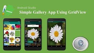 Simple Gallery App using GridView & Custom Dialog Box - Android Studio 2019