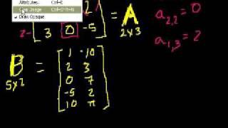 Introduction to matrices