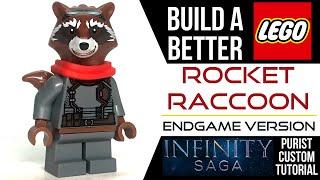 HOW TO Build a Better ROCKET RACCOON from the Infinity Saga Wave!
