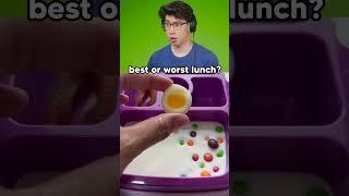 Mom Packs Disgusting School Lunch For Kids #reaction