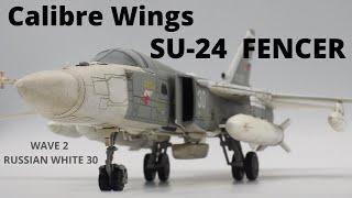 CALIBRE WINGS 1/72 SU-24MR White 30, WAVE 2 FENCER CA722404 Die-Cast Scale Model Aircraft