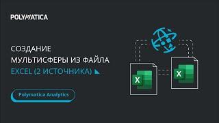 Урок 11.2. Создание мультисферы из файлов Excel (2 источника)