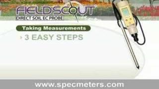 FieldScout Direct Soil EC Meter - Greenhouse Demo