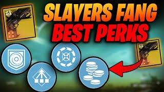 Slayers Fang God Roll Guide (Best Perk And Catalyst) | Crafted Slayer Fang Destiny 2