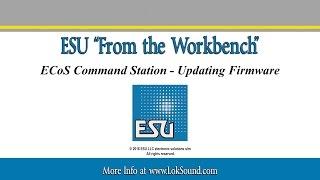 ESU ECoS 50200 Updating Firmware
