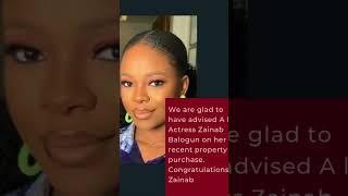 Working with Zainab Balogun on her recent property purchase