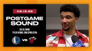 Kel'el Ware, Tyler Herro, Erik Spoelstra | Postgame Interview | February 13, 2025