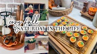 COZY FALL DAY IN THE LIFE // FARMER'S MARKET, COFFEE SHOPS & ANTIQUING // CHARLOTTE GROVE FARMHOUSE