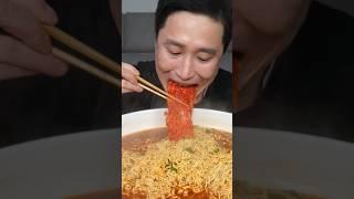 농심 신라면 8개 매운김치 먹방 면상호