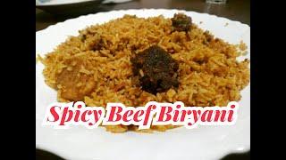 Spicy Beef Biryani- Restaurant Styled by Sizzle Simmer Sauté