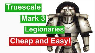 Truescale Horus Heresy Space Marines (Mark 3) cheap and easy