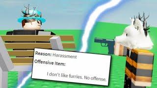 Banned for not liking furries... (Roblox Animation)