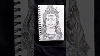 HAR HAR MAHADEVA️|SRI MAHADEV SKETCHLORD SHIVA DRAWING#harharmahadev#jaimahakal #artist #sketch
