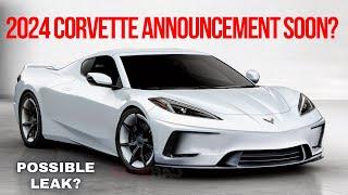 2024 CORVETTE ANNOUNCEMENT SOON?! Maybe the E-Ray C8? *LEAK*