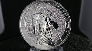 Germania 2019 1 oz 9999 fine silver 5 Mark