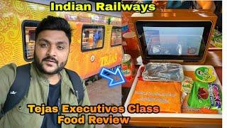 Tejas Express Executive Class Food Review || Ahmedabad to Mumbai || Indian Railways ||