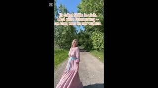 Платье Своими Руками. Результат после курса Сакральное Платье Для Молитвы