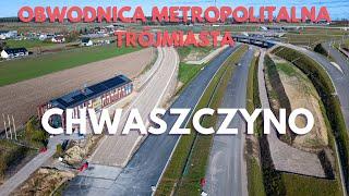 Obwodnica Metropolitalna Trójmiasta - Węzeł Chwaszczyno 2.11.2024 | 4K | dji air3s | dron