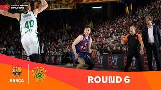 FC Barcelona-Panathinaikos Athens | Round 6 Highlights | 2023-24 Turkish Airlines EuroLeague