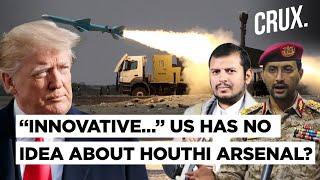 US 'Puzzled' Over Source, Size of Houthi Weapons Arsenal, Calls Iran-backed Group 'Innovative"