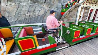 RUTSCHEBANEN Brakeman Roller Coaster - POV - Tivoli Gardens (Back Row!)